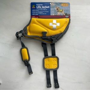 Top Paw size XS life vest with adjustable straps for dogs 10-15 lbs.